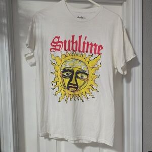 Sublime White Graphic Tee